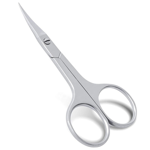 Premium Ultra-Fine Tip Stainless Steel <b>Cuticle</b> <b>Scissors</b> with Sharp Curved Blade for Durable Precision Trimming Competitive Price - Product Image 1