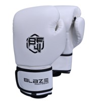Guantes de MMA Profesionales con Logotipo Personalizado, Guantes de Boxeo de Cuero PU, Personalizados, Ideales para Entrenamiento de Muay Thai