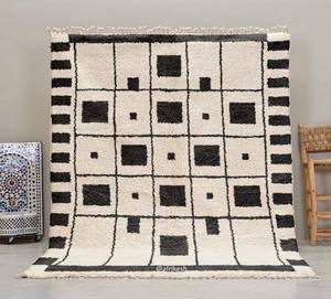 Floral Distressed Non-Shedding Moroccan Vintage Berber Rug Moroccan Wool Rugs Woolen <b>Carpet</b> Bedroom Office - Product Image 5