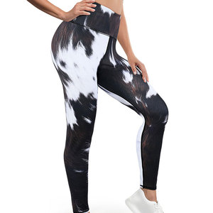 Leggings de Mujer Ligeros de Alta Calidad en Spandex/Nailon con Cintura Elástica y Diseño Sólido para Uso Casual y Todas las Temporadas - Product Image 1