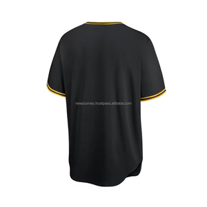 Ensembles d'uniformes de baseball imprimés de logo personnalisé de haute qualité vente en gros couleur unie meilleure qualité nouveau prix raisonnable fabriqué en polyester - Product Image 4
