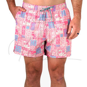 Pantalones Cortos Deportivos de Playa con Estampado de Rayas Personalizados para Hombre, Cierre con Cordón Ajustable, Impermeables, Largo hasta la Rodilla - Product Image 5
