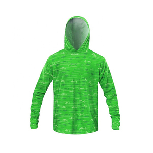 Sweat-shirt à capuche de pêche pour homme, nouvelle conception, sublimation, respirant, imperméable, UPF 50, séchage rapide, léger, manches longues - Product Image 5