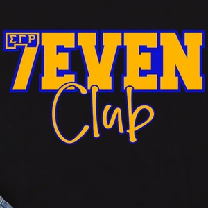 เสื้อยืด SGRHO Seven Club สีดำ ตัวอักษรกรีก เสื้อยืดชมรมพิธีกรรม แบบสั่งพิมพ์ลายเอง แขนสั้น คอกลม ลำลอง สำหรับฤดูร้อน - Product Image 2