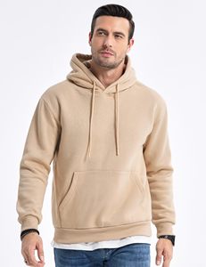 Sudadera con Capucha Extra Grande para Hombre, Color Sólido, Logotipo, Algodón, Venta al por Mayor, Múltiples Colores Disponibles, Ropa Urbana Unisex - Product Image 1