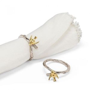 Classic Metal Napkin Ring Suitable For Formal Dining And Luxury <b>Table</b> Settings - Product Image 1