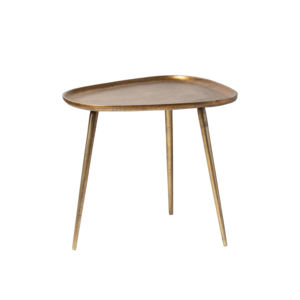 Modern Simple Home End <b>Table</b> Aluminium and Iron Side <b>Table</b> Set <b>of</b> 2 Pieces Rectangular Top for Living Room and Bedroom - Product Image 3