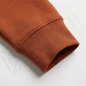 Sweat à capuche homme haut de gamme en laine peignée pour l'hiver, manches longues, couleur personnalisable, 100% coton, personnalisable, prix de gros usine, grammage lourd - Product Image 6