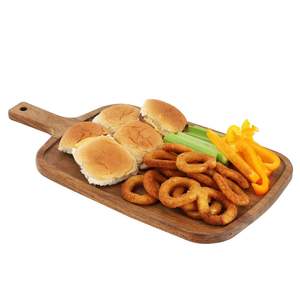 Modern Wood Chopping <b>Block</b> Rectangle <b>Shape</b> 1.3 cm Thick Non-Toxic Easy to Clean Dishwasher Safe for Dining Table - Product Image 3