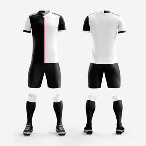 Uniformes de Fútbol Transpirables de Secado Rápido al por Mayor, Último Modelo, Personalizables para Jóvenes y Hombres, para Entrenamiento de Invierno/Verano - Product Image 1
