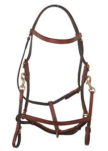 Bride de cheval anatomique de dressage de cheval en cuir indien la plus vendue - Product Image 2