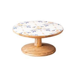 Natural Mango & Acacia Wood Handmade Wedding Cake Stand Set-Non-Stick Eco-Friendly Durable Food <b>Safe</b> Dessert Holder Boho - Product Image 2