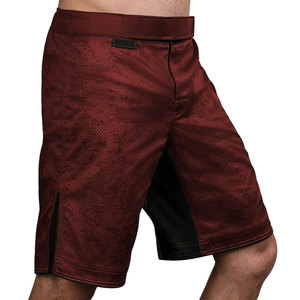 Shorts de combat MMA personnalisés de qualité supérieure avec cordon élastique sublimé, shorts de boxe personnalisés pour hommes et femmes, respirants et durables - Product Image 1