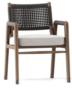 Silla de comedor de alta calidad con estructura resistente, cómoda silla de comedor con asiento acolchado grueso al mejor precio por proveedor - Product Image 1