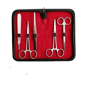 Ensemble de chirurgie plastique de base de 13 pièces en acier inoxydable de qualité A + Ensemble d'instruments chirurgicaux en plastique de haute qualité Ce approuvé - Product Image 1