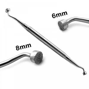 Compactador de Huesos Dental FIDA, Herramienta Manual de Acero Inoxidable de Doble Extremo, Reutilizable, Instrumentos Quirúrgicos con Certificación CE - Product Image 2