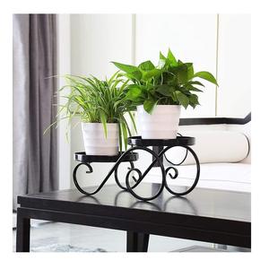 Support de plante en métal pour salon, support de pot de fleurs moderne pour la décoration intérieure et de bureau - Product Image 1