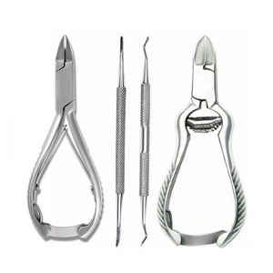 Juego de 4 Instrumentos de Acero Inoxidable para el Cuidado de las Uñas, Producto de Belleza 2026, Instrumentos Quirúrgicos de Podología - Product Image 1