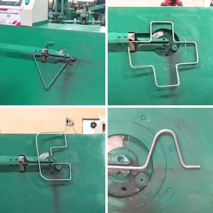 Dobladora de estribos de acero inoxidable CNC 2D automática, dobladora de barras de refuerzo de 6-8mm con componente de núcleo de motor, nueva condición - Product Image 5