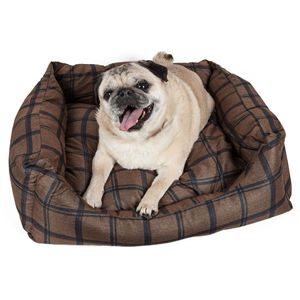 Rectangular <b>Dog</b> <b>Bed</b> with Nano Silver & Anti-Bacterial Wick Away Technology Water-Resistant Pet <b>Bed</b> - Product Image 1