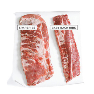Costillas de cerdo frescas congeladas de origen brasileño, carne de cerdo halal congelada barata - Product Image 4
