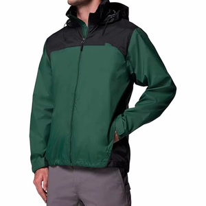 Men <b>Waterproof</b> Rain <b>Jacket</b> <b>Lightweight</b> <b>Packable</b> Hooded Windbreaker Columbia Style Omni-Shield Outdoor Hiking <b>Jacket</b> OEM - Product Image 3