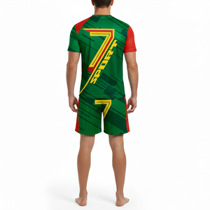 Conjunto de Fútbol Champion 2026 – Camiseta y Pantalones Cortos Personalizados, Uniforme de Equipo Ligero de Secado Rápido - Product Image 2