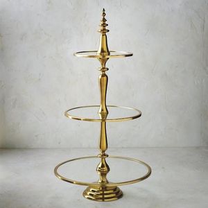 Base Redonda para Pastel de Acero Inoxidable, Diseño de Pedestal, Solo Lavar a Mano, 1 Pieza, Decorativa, Hecha a Mano - Product Image 5