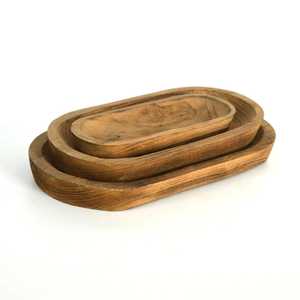Natural Wood Eco-Friendly <b>Tray</b> American Style Dishwasher Safe & Easy to Clean Manufacturing By Lodi Impex - Product Image 3