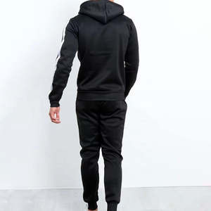 Survêtement de sport moderne de haute qualité, style unique, matière extensible, confortable, 2 pièces, streetwear pour hommes - Product Image 6