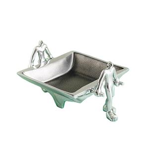 American Stye Fruits Display Bowl Decoración para el hogar Plato de servicio de metal Cuencos Snacks Cookie Dryfruits Plato Cuencos decorativos Lo último - Product Image 1