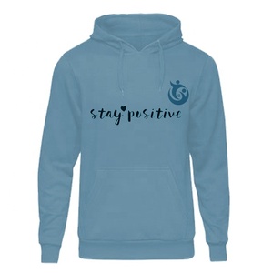 Sudadera con capucha de alta calidad para hombre, ropa de calle de talla grande, moda para hombre, sudaderas en blanco, Jersey personalizado de algodón OEM - Product Image 3