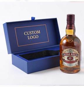 Vietnam Factory Custom Luxury Wine Box Premium Rigid <b>Paper</b> <b>Packaging</b> Magnetic Gift Box For Whiskey With Logo - Product Image 5
