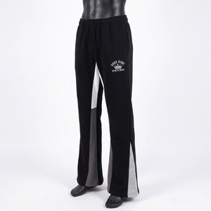 High Quality Comfortable <b>Men</b> Casual Fleece Flared <b>Trouser</b> Breathable Side Pockets Staked <b>Trouser</b> - Product Image 5