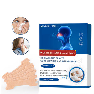 Lot de patchs anti-ronflement personnalisés pour soulager la congestion nasale causée par le rhume, les allergies et la rhinite - Product Image 2