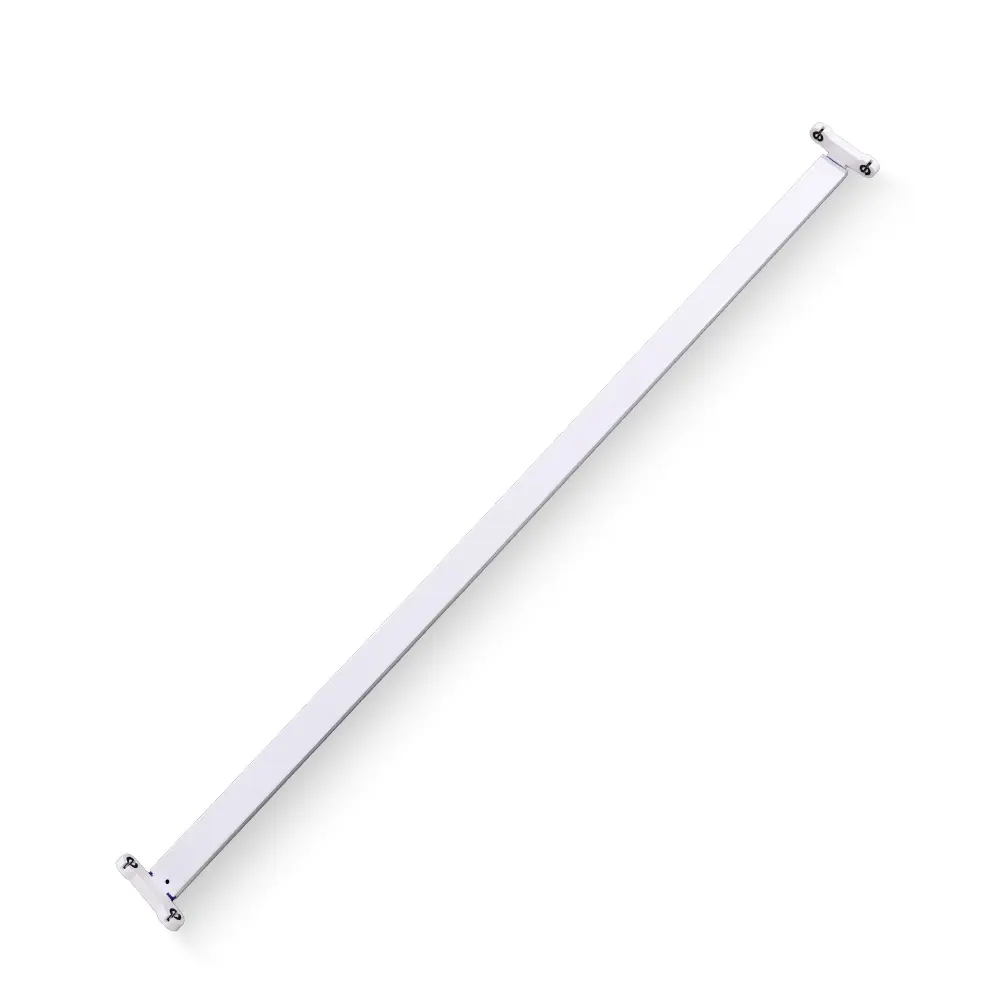 Lịch thi đấu cho LED đôi ống T8 1.2m / 1.2m - 0.3mm dày kim loại cơ thể, bột màu trắng sơn whosale trong số lượng lớn từ Nanoco Việt Nam