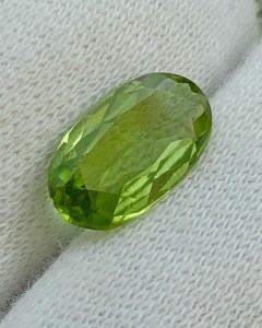 Peridoto Natural, Corte Ovalado, Verde Brillante, Piedra Preciosa Suelta, Piedra de Nacimiento de Agosto de Pakistán, Piedra de Alta Calidad para Joyería - Product Image 5