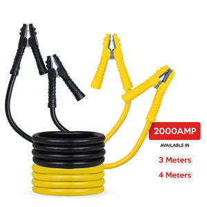 Cable de refuerzo Roadpower de alto rendimiento resistente de 4M negro amarillo conductividad Superior resistencia al calor clima frío perfecto - Product Image 3