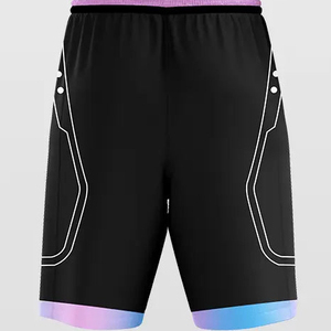 Custom Made Unisex Basketball Uniform OEM Custom Printed 100% Polyester Quick Dry Breathable Anti-Bacterial Plus Size Sleeveless - Product Image 3
