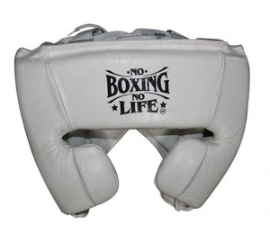หมวกป้องกันศีรษะแบบสั่งทำพิเศษ No Boxing No Life ผลิตจากหนังแท้ 100% พร้อมสีที่กำหนดเอง สำหรับฝึกศิลปะการต่อสู้สำหรับผู้ใหญ่ - Product Image 2