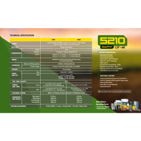 Tracteur agricole JD 5210 GearPro 50 CV 2100 tr/min 2 roues motrices Moteur JD PowerTech Réservoir de carburant 68L Capacité de levage 2000 Kgf Vert