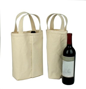 Cotton <b>Bottle</b> Carry <b>Bag</b> Promotional Packaging for Business Events - Product Image 2