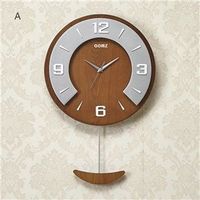 Horloge murale en bois personnalisée en forme de croissant de lune, rétroéclairée par LED, horloge murale décorative moderne avec lumière LED, salon moderne