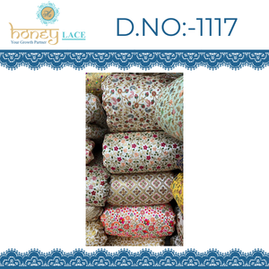 Tissu Fendy brodé respirant au toucher doux, vêtements de mariage, décoration intérieure, style élégant, accessoires de meubles de luxe non tissés - Product Image 3