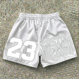 Premium Men’s Basketball Shorts Lightweight Mesh Sports Shorts Custom Branding Athletic Performance Shorts - Product Image 4