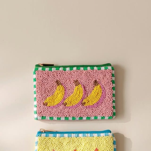 Monederos pequeños bordados con diseño de mariposa y cuentas de semillas personalizadas, ideales para bodas y fiestas, artículos de costura. - Product Image 3