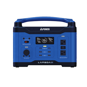 Senci có thể sạc lại 1800W năng lượng mặt trời Trạm điện di động điện dự phòng cho cắm trại pin Lithium ion 1600wh Máy phát điện - Product Image 2