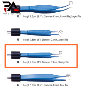 Pinzas Bipolares Ellman Surgitron J4 Reutilizables y Autoclavables CE Punta Recta de 0.3mm - Product Image 5