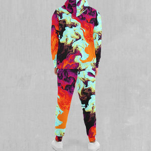 ชุดวอร์มมีฮู้ดแบบ unisex ซิปยาวพิมพ์ลาย sublimation สไตล์สตรีทแวร์สำหรับฤดูใบไม้ร่วง - Product Image 4