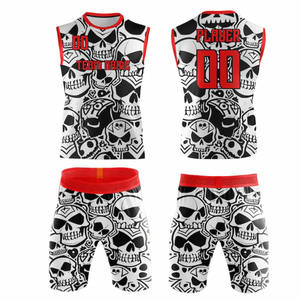 Uniforme de Baloncesto Ligero de Diseño Personalizado, Sublimación con Nombre y Estilo, Conjuntos de Camisetas Deportivas Ligeras - Product Image 1